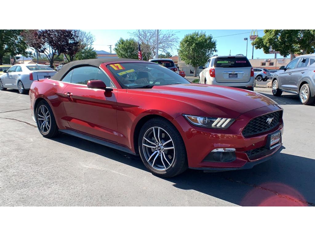 Pre Owned 2017 Ford Mustang Ecoboost Premium Rwd Convertible